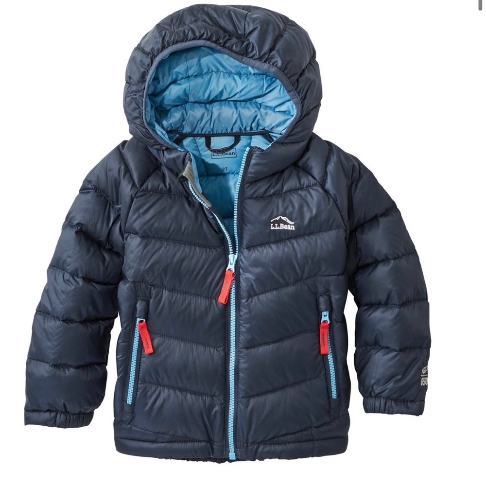 LL Bean Navy blue 2T puffer